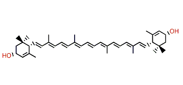 (3R,3'S,6R,6'S)-epsilon,epsilon-Carotene-3,3'-diol
